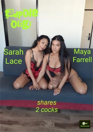 Watch Maya Farrell and Sarah Lace Share 2 Cocks Porn Movie Online Free