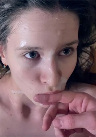 Watch Innocent girl Gets Huge Load on Her Cute Face Porn Movie Online Free