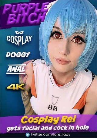 Watch Cosplay Rei Gets Facial and Cock in Hole Porn Movie Online Free