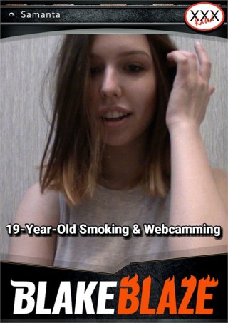 Watch 19-Year-Old Samanta Smoking on Her Webcam Porn Movie Online Free