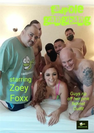 Watch Zoey Foxx Pink Fishnet Gangbang Porn Movie Online Free