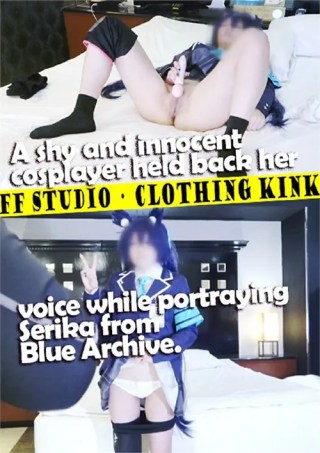 Watch A shy and innocent cosplayer held back her voice while portraying Serika from Blue Archive Porn Movie Online Free