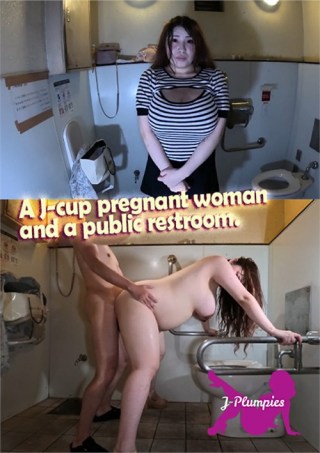 Watch A J-cup pregnant woman and a public restroom Porn Movie Online Free