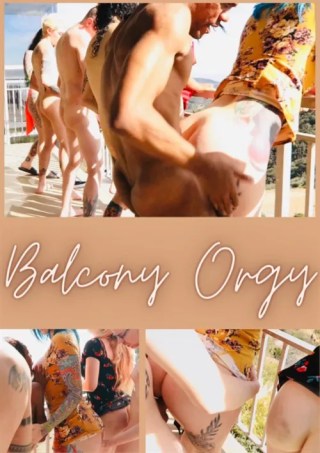 Watch Balcony Orgy Porn Movie Online Free